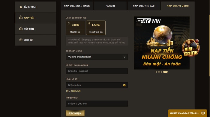 Luxvaip là trang web chơi game xúc xắc trực tuyến hàng đầu tại Việt Nam - Luxvaip